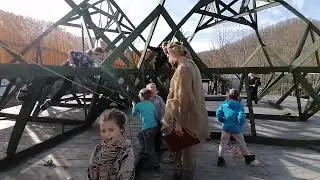Квест на взаимодействие в коллективе. Верёвочный курс для детей младшего школьного возраста.
