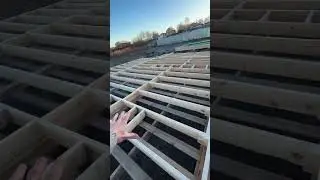 😍балки перекрытия! Тёплый, крепкий пол! На сваях! Как это сделано!