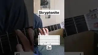 Skryptonite, tabs on guitar ♥️