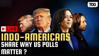 US Presidential Poll LIVE Updates | Indo-Americans Share Why US Polls Matter | Kamala Harris | Trump