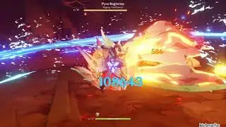 Baka Oneesan's Childe hits 100kdmg