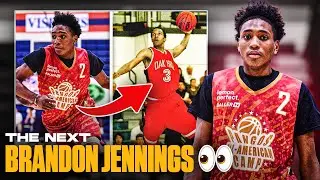 Tahaad Pettiford Nike EYBL Highlights!! CRAFTY LEFTY Gives Me Brandon Jennings Vibes