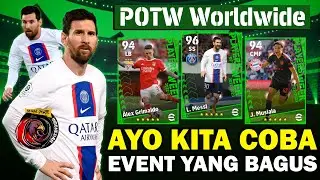 AKU COBA EVENT POTW! ADA MESSI JUARA LIGUE 1, JAMAL JUARA BUNDESLIGA, ALEX JUARA LIGA PORTUGAL!