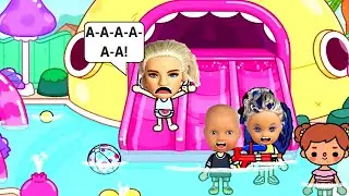 HOW DID GRANDMA GET THERE🤣🤣🤣 THERE IS A WATER PARK IN TOKA BOCA! Katya and Max are a funny family