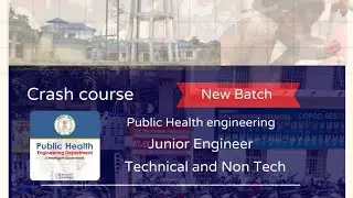 Crash course PHE- JE- lunching  tonight 17/03/2025 #pheje #cgvyapam #civilengineering