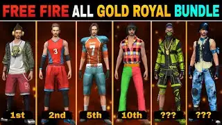 ALL GOLD ROYAL FREE FIRE || FREE FIRE ALL GOLD ROYAL || ALL GOLD ROYAL BUNDLE FREE FIRE