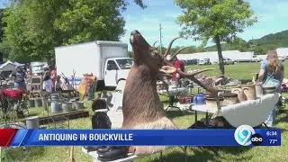 Antique show in Bouckville