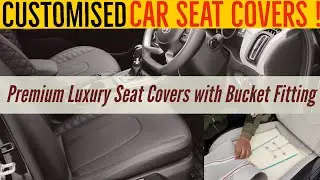 Car Seat Cover लगवाने से पहले ये Video ज़रूर देखे 🔥 About Bucket Fitting process Step by Step 🚘
