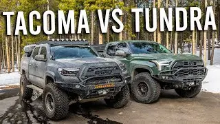 TACOMA VS TUNDRA - Which Toyota Truck Is Right For You?