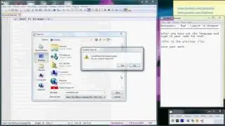 Notepad++ - Run - Launch in Web Browser directly