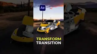 Car Transformation Effect in After Effects #aftereffects #tutorial #transformation
