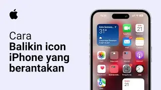 Cara Mengembalikan Icon iPhone Seperti Semula