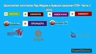 Хронология логотипов Ред Медиа/НТВ Плюс (1996-н.в)