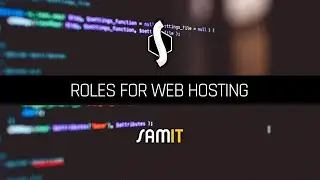 Roles for Web Hosting