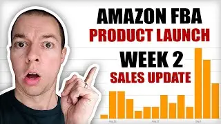 WEEK 2 - Amazon FBA Product Launch Update - How Many Sales After 2 Weeks?