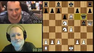 ТАКИМИ НАПАДКАМИ НЕ НАПУГАТЬ/ТОВАРИЩЕСКИЙ МАТЧ/17 ПАРТИЯ/IM НИКОЛАЙ ВЛАСОВ VS FM ВЯЧЕСЛАВ ВИТИК.