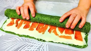 Съедаются подчистую! Обязательные красивые закуски, которые должны быть на новогоднем столе 2024!