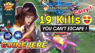 GUINEVERE BEST BUILD 2021 and EMBLEM set | Sakura Wishes Gameplay CORE | Mobile Legends
