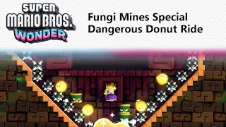 Super Mario Bros Wonder - Part 75 (Fungi Mines Special: Dangerous Donut Ride)
