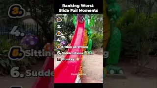 Ranking The Worst Slide Fail Moments