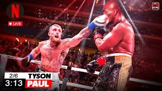 Jake Paul VS Mike Tyson KNOCK OUT Full Fight Highlights 2024