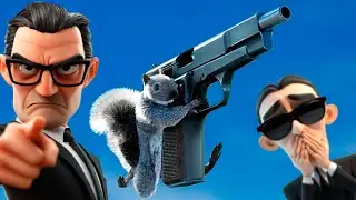 ESTA ARDILLA DESAFIO A TODO EL FBI #1 | Squirrel with a Gun