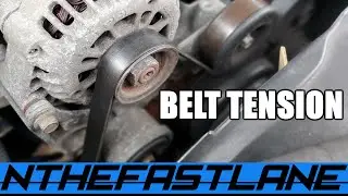 The Secret To Checking All Belt Tension WITHOUT A Gauge