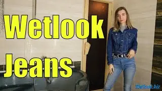 Wetlook jeans | Wetlook turtleneck | Wetlook girl wets her clothes