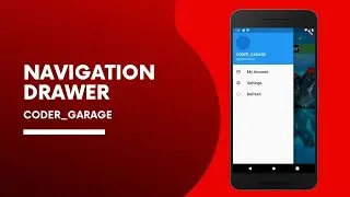 How to add Navigation Drawer to your App in Flutter | Tutorial