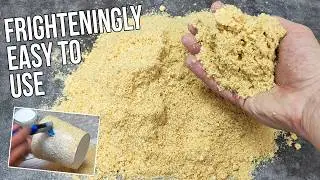 What I did with this sawdust is amazing! Just look at what ordinary sawdust can be turned into