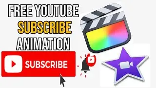 FREE YouTube Subscribe Animation For iMovie or Final Cut Pro ⎮EASY TO USE