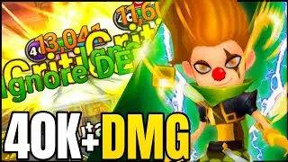 40K Total ONE SHOT LUSHEN - Summoners War