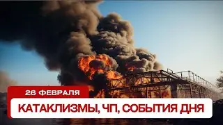 Новости сегодня 26.02.2024. Катаклизмы за день, ЧП, события дня.