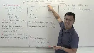 Limits of Sequences: Formal Definition