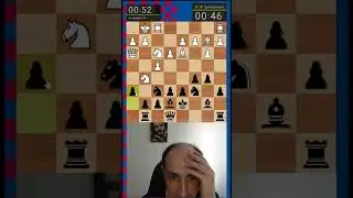 ПРЫГАЕТ, МОРОЧИТ ГОЛОВУ! // ШУРА ГЕЛЬМАН #шахматы #chess #shorts