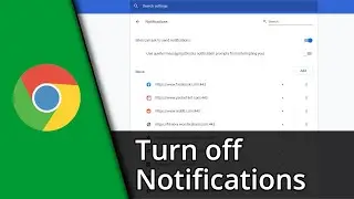 Turn off Chrome notifications | Chrome notification settings ✅ Tutorial