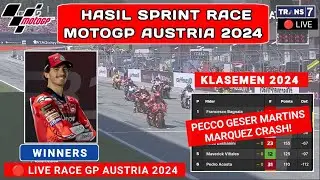 Hasil MotoGP Hari ini - Hasil Sprint Race Gp Austria 2024 - Jadwal motogp 2024