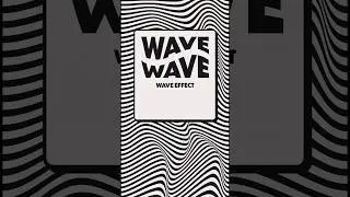 Create wave effect in illustrator #shorts #ytshorts