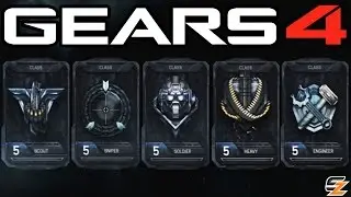 Gears of War 4 - Horde Mode 3.0 Classes Explained! (Xbox One Gameplay)