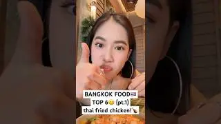 my TOP 6 bangkok food spots on  foodie road Banthat Thong! 🇹🇭😋part 1 