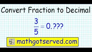 converting fractions to decimals decimal