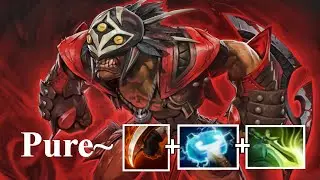 ТОП-2 Pure нагибает врагов на Bloodseeker - Pure Bloodseeker Dota 2