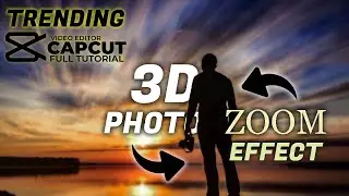 How to make 3d effect Photo video on Android Mobile with Capcut | 3D Photo Effects Bangla Tutorial