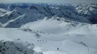 Ameisen auf Skitour