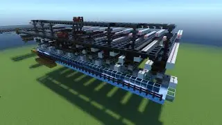 Two Hundred and Twenty Five Furnace Array! (Tutorial for Bedrock Edition)
