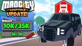 NEW TRUCK HEIST & WALLET UPDATE In Mad City! (ROBLOX)
