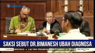 Saksi Sebut Dokter Bimanesh Ubah Diagnosis Setya Novanto