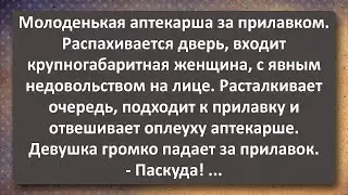 Молоденькая Аптекарша и Большущая Тётка! Сборник Самых Свежих Анекдотов! Юмор!  || Music Lowe