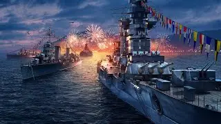 На расслабоне, на чиле, на корабле! Катаем в World of Warships. AllCash