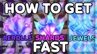 How To Get ALOT Of Rerolls, Jewels and Mythic Shards Anime Last Stand